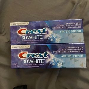 Crest 3D white toothpaste